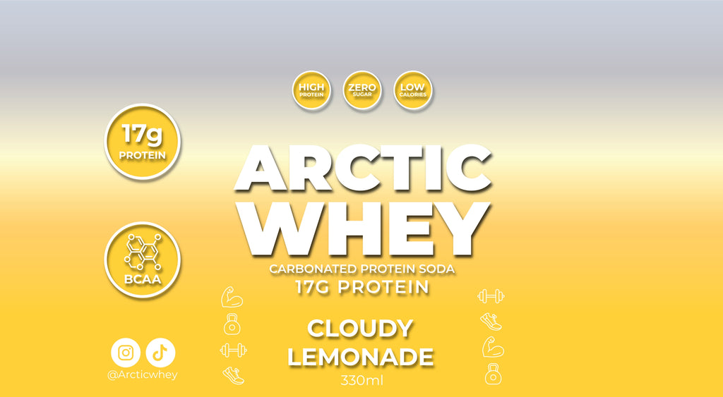 CLOUDY LEMONADE | SPARKLING CLEAR WHEY DRINK